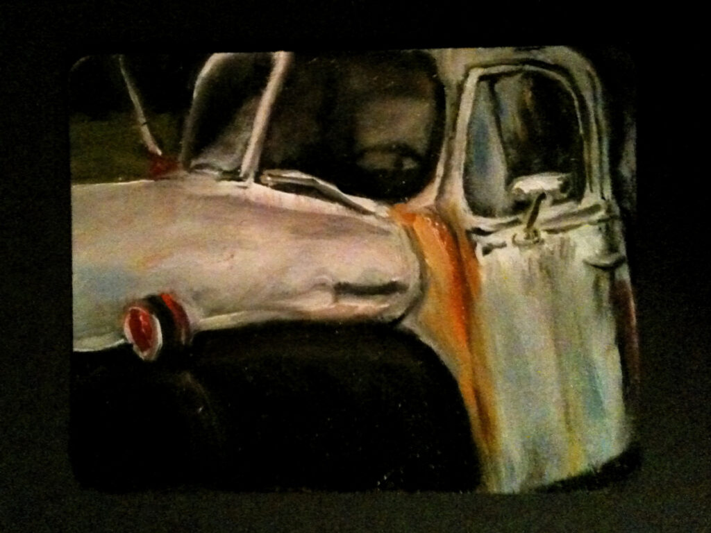 Built To Last oil on canvas 4X5
