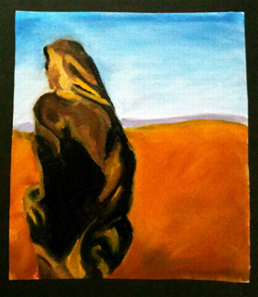 Desert oil on canvas 10”X 8”