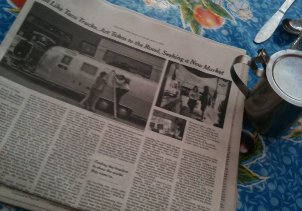 Caravan Gallery in the New York  Times!!!
